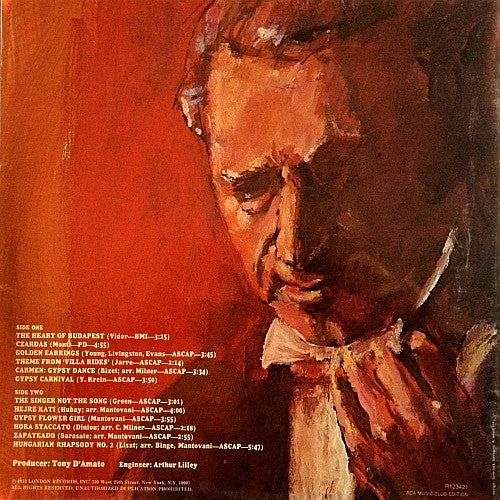 Mantovani And His Orchestra - Gypsy Soul - LP
