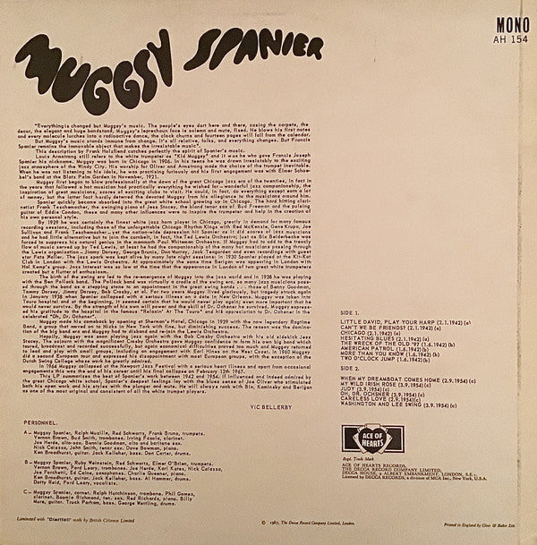 Muggsy Spanier - Muggsy Spanier - LP