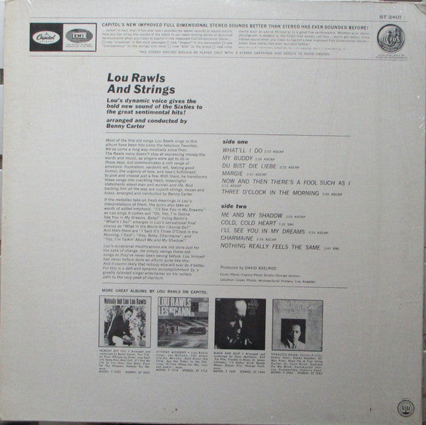 Lou Rawls - Lou Rawls And Strings - LP