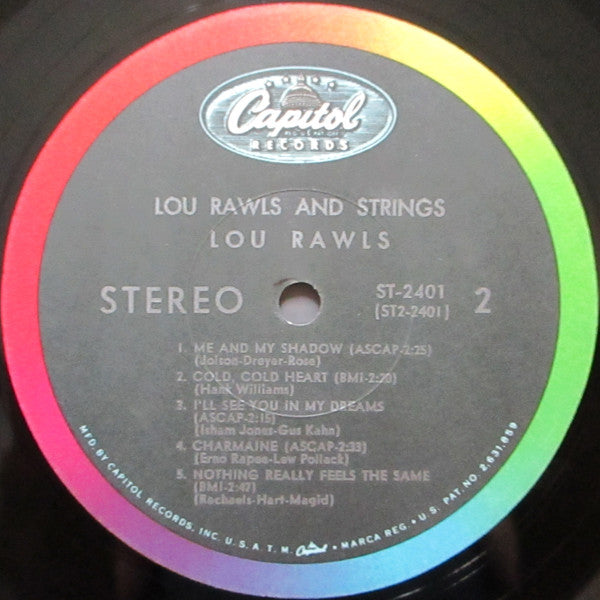 Lou Rawls - Lou Rawls And Strings - LP
