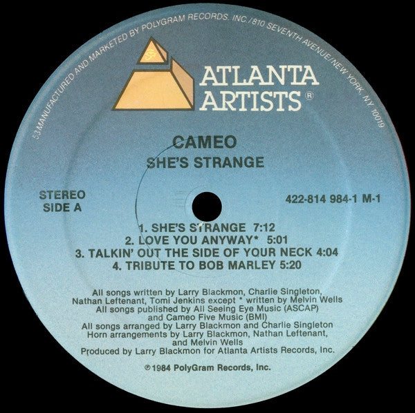 Cameo - She's Strange - LP