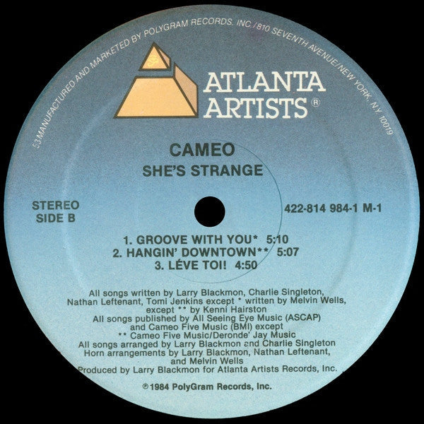 Cameo - She's Strange - LP