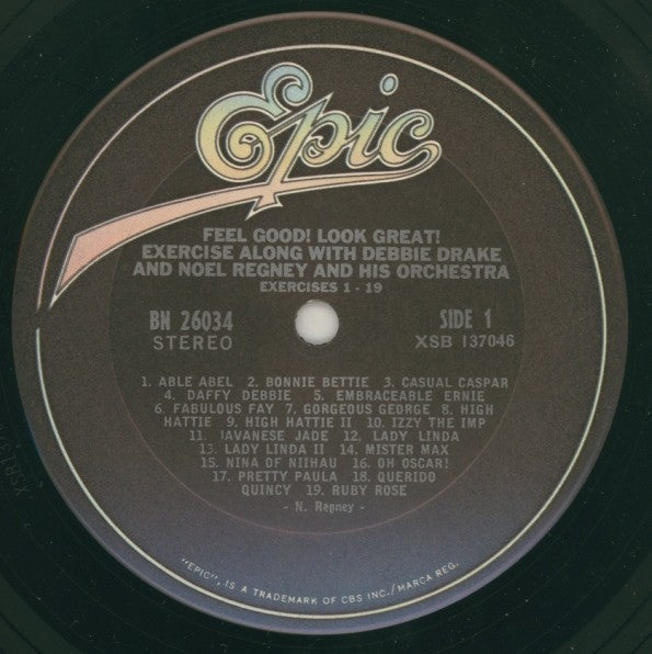 Debbie Drake - Feel Good!  Look Great!  Exercise Along With Debbie Drake And Noel Regney And His Orchestra - LP