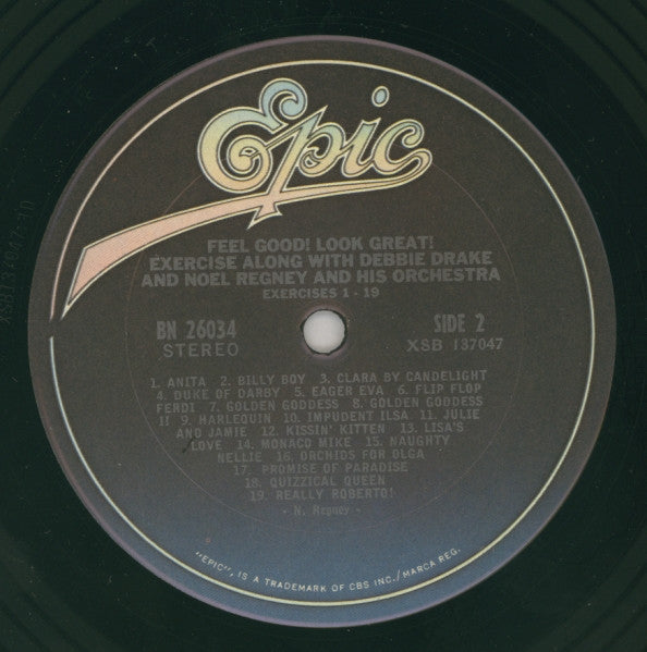Debbie Drake - Feel Good!  Look Great!  Exercise Along With Debbie Drake And Noel Regney And His Orchestra - LP