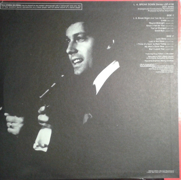 Jack Jones - L. A. Break Down - LP