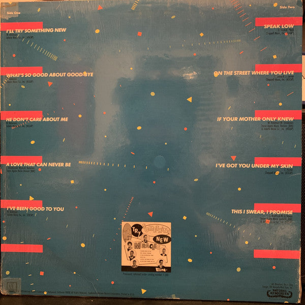 Smokey Robinson & The Miracles* - I'll Try Something New - LP