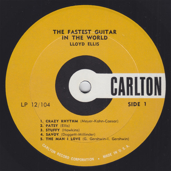 Lloyd Ellis - The Fastest Guitar In The World - LP
