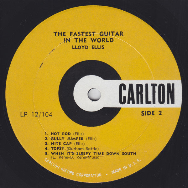 Lloyd Ellis - The Fastest Guitar In The World - LP