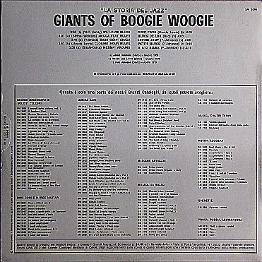 Various - Giants Of Boogie Woogie