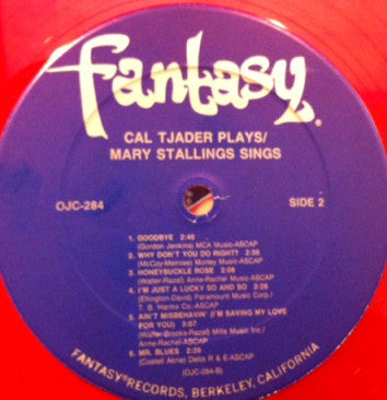 Cal Tjader, Mary Stallings - Cal Tjader-Plays Mary Stallings-Sings - LP