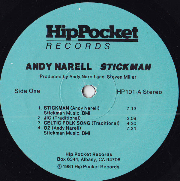 Andy Narell - Stickman - LP