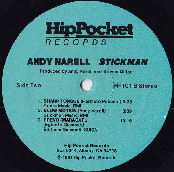 Andy Narell - Stickman - LP