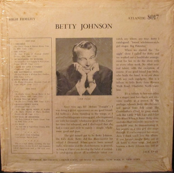 Betty Johnson - Betty Johnson - LP