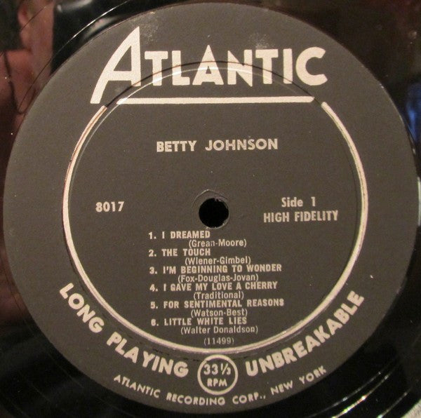 Betty Johnson - Betty Johnson - LP