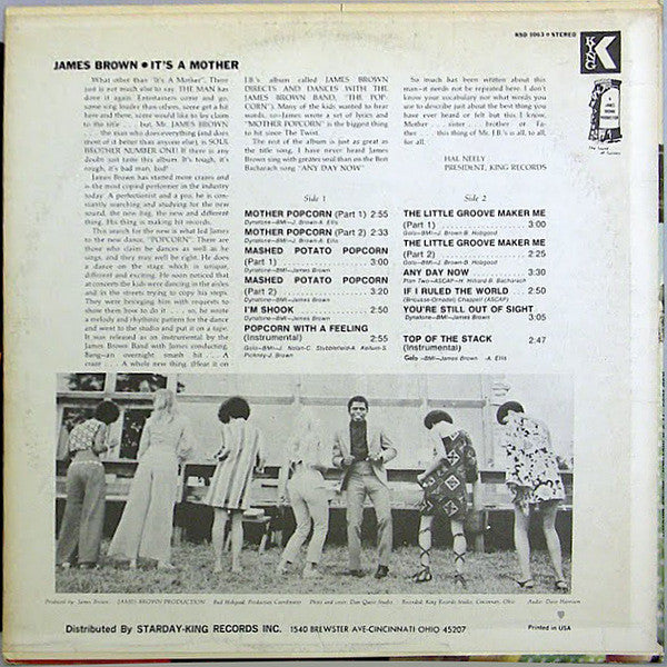 James Brown - It's A Mother - LP