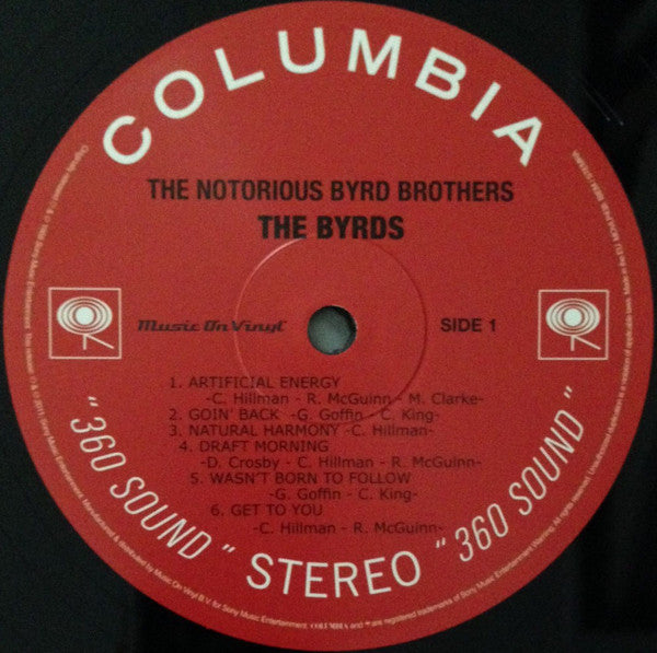 The Byrds - The Notorious Byrd Brothers - LP