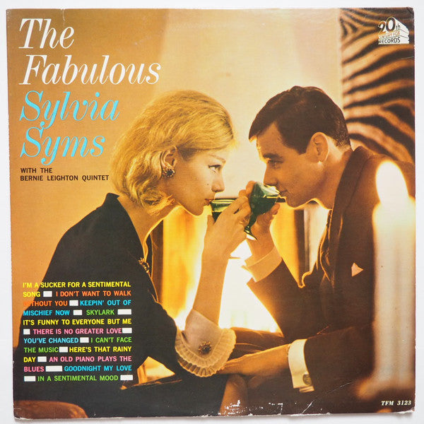 Sylvia Syms With The The Bernie Leighton Quintet - The Fabulous Sylvia Syms - LP