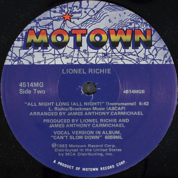 Lionel Richie - All Night Long (All Night) - LP