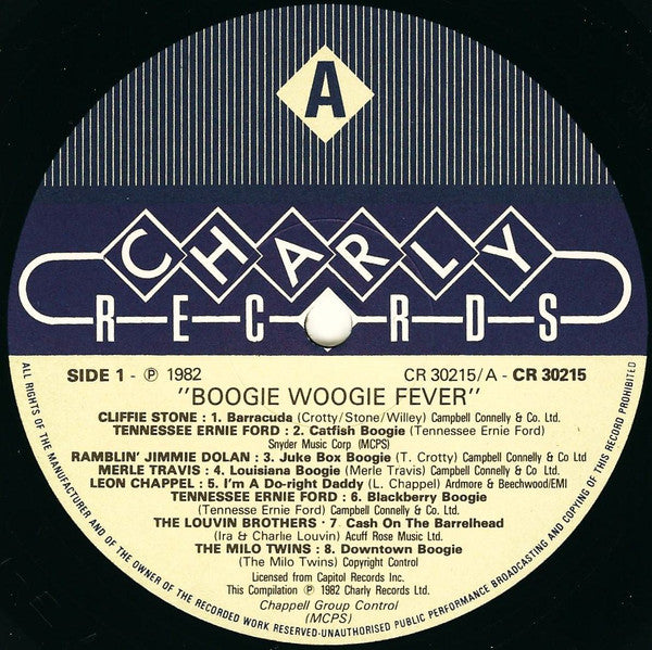 Various - Boogie Woogie Fever - LP