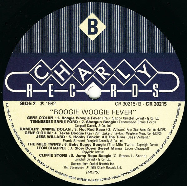 Various - Boogie Woogie Fever - LP