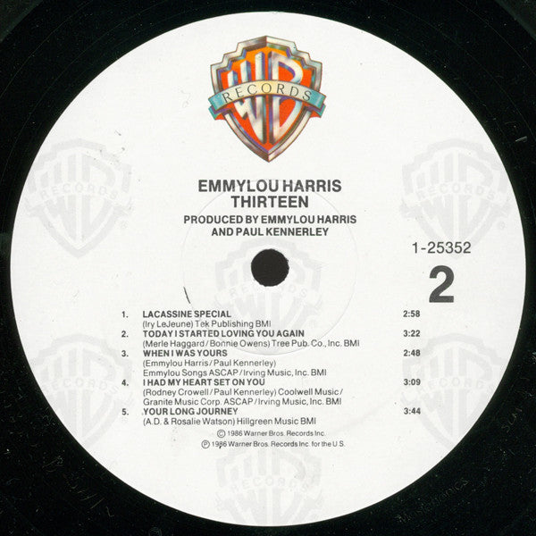Emmylou Harris - Thirteen - LP