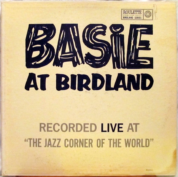 Count Basie & His Orchestra* - Basie At Birdland - LP