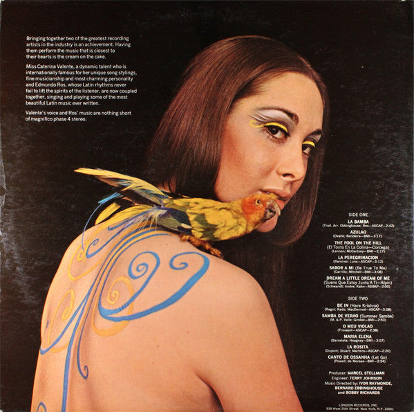 Caterina Valente With Edmundo Ros And His Orchestra* - Silk 'N' Latin - LP