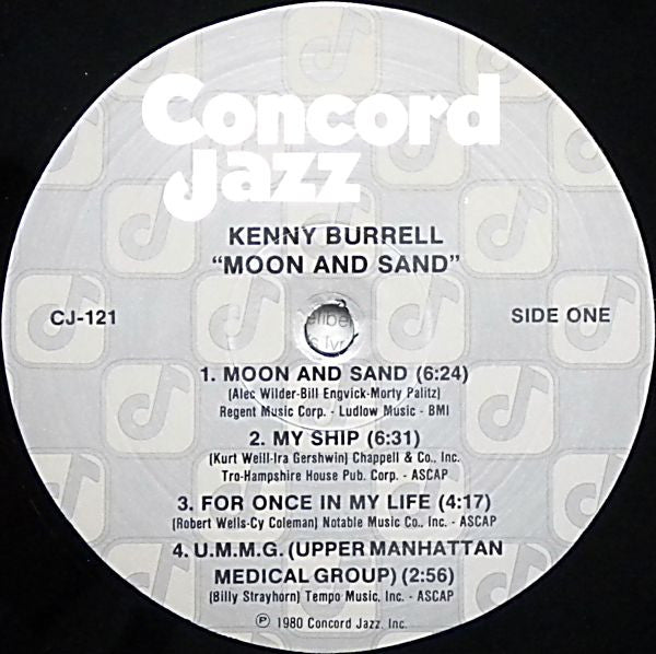 Kenny Burrell - Moon And Sand - LP