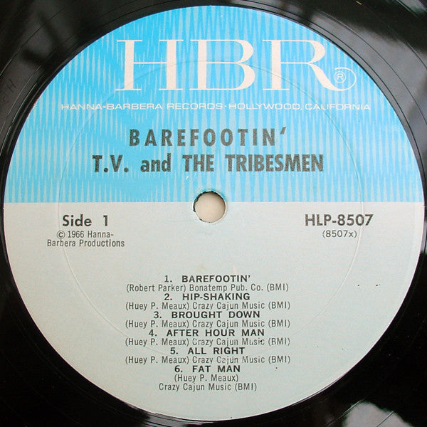T.V. & The Tribesmen - Barefootin' - LP