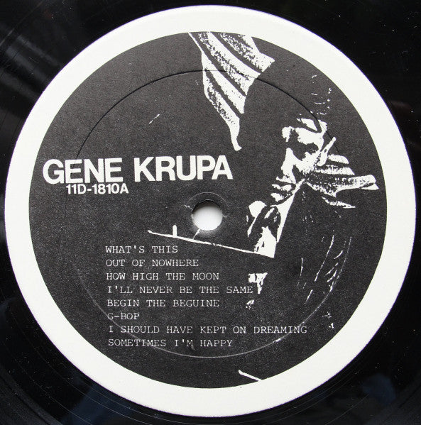 Gene Krupa And His Orchestra - The Greatest Big Band Combining Swing And Bebop - Gene Krupa 1944-51 And His Great Orchestra Recorded 'Live' - The Transition Years - LP