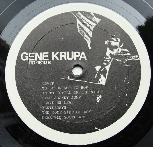 Gene Krupa And His Orchestra - The Greatest Big Band Combining Swing And Bebop - Gene Krupa 1944-51 And His Great Orchestra Recorded 'Live' - The Transition Years - LP