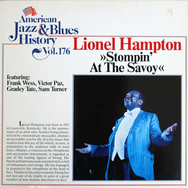 Lionel Hampton - Stompin' At The Savoy - LP