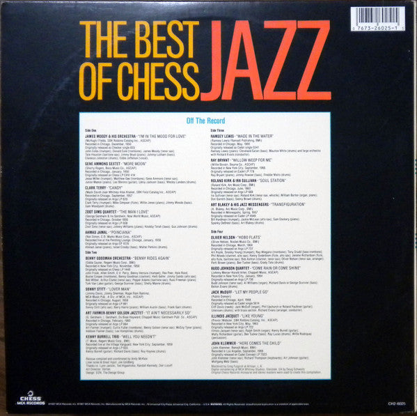 Various - The Best Of Chess Jazz - LP