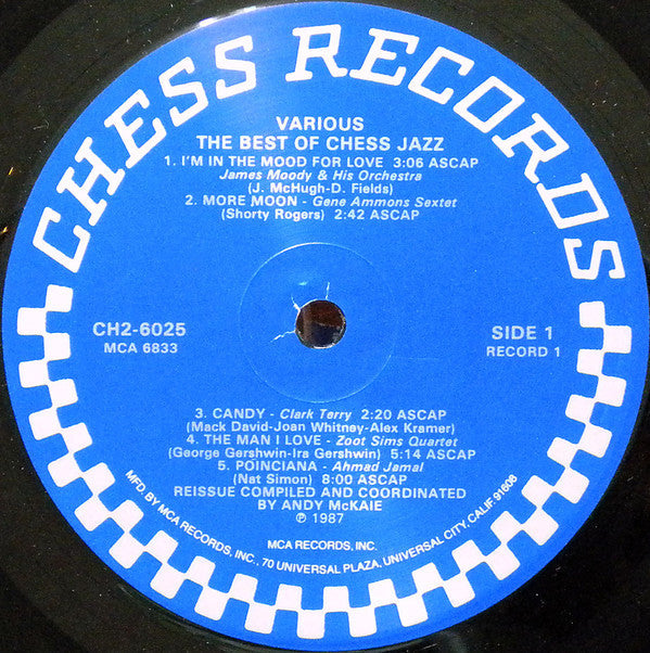 Various - The Best Of Chess Jazz - LP
