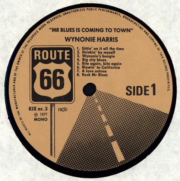 Wynonie Harris - Mr Blues Is Coming To Town - LP