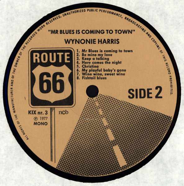 Wynonie Harris - Mr Blues Is Coming To Town - LP