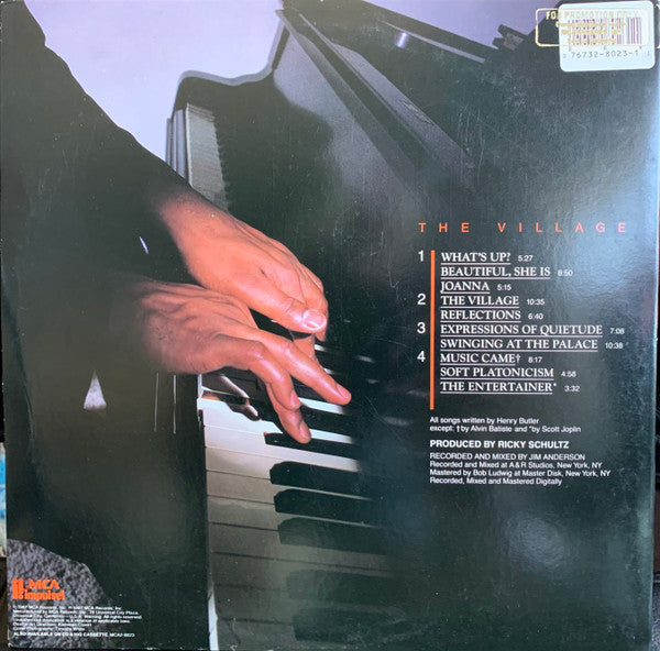 Henry Butler - The Village - LP
