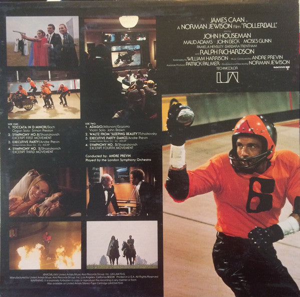 André Previn - Rollerball (Original Motion Picture Soundtrack) - LP