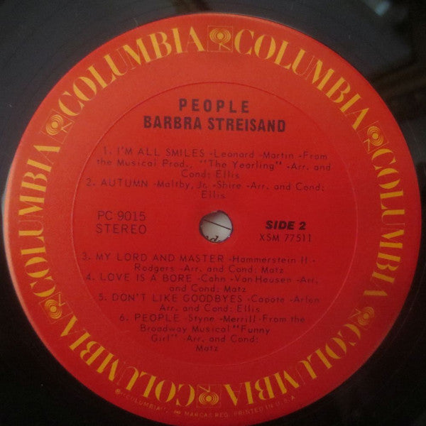 Barbra Streisand - People - LP