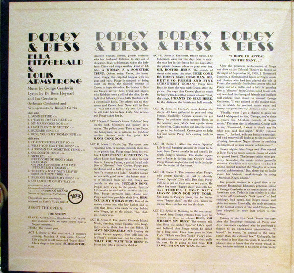 Ella Fitzgerald & Louis Armstrong - Porgy & Bess - LP