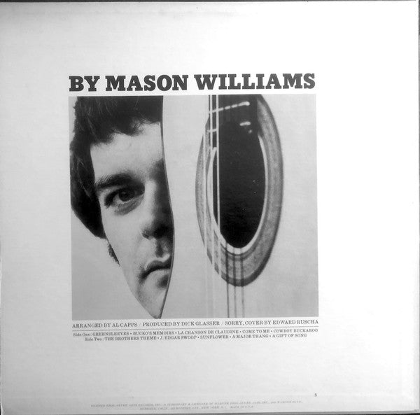Mason Williams - Music By Mason Williams - LP
