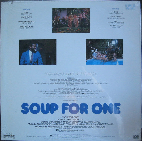 Various - Soup For One - Original Motion Picture Soundtrack - LP
