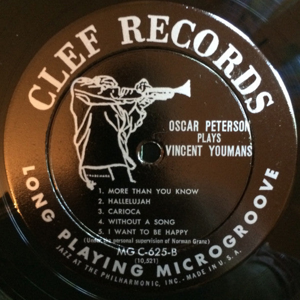 Oscar Peterson - Oscar Peterson Plays Vincent Youmans - LP