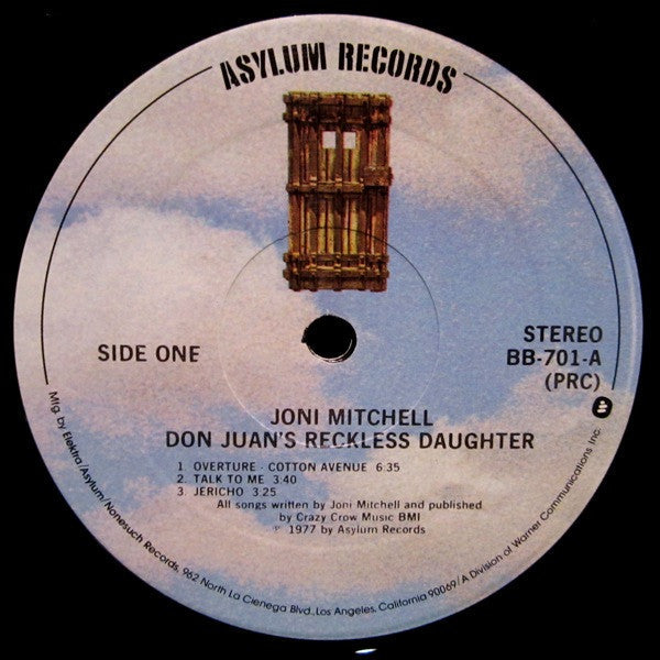 Joni Mitchell - Don Juan's Reckless Daughter - LP