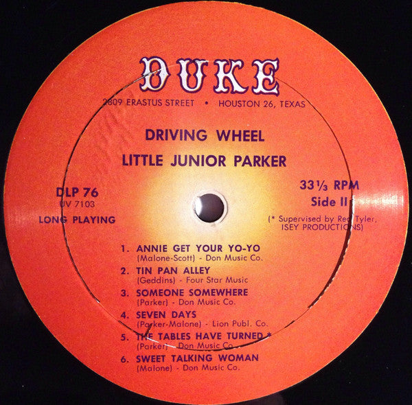 Little Junior Parker - Driving Wheel - LP