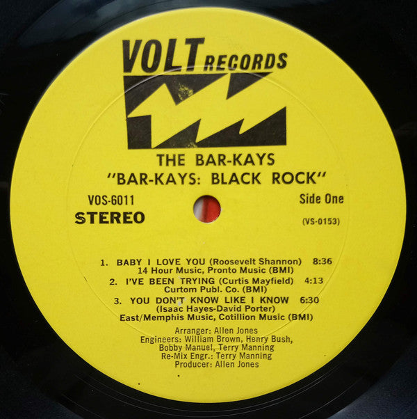 Bar-Kays - Black Rock - LP
