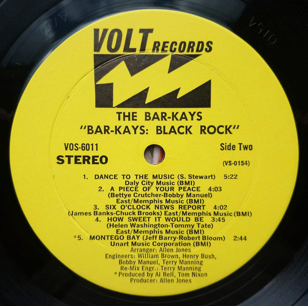 Bar-Kays - Black Rock - LP