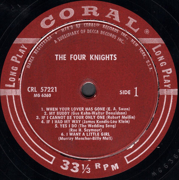 The Four Knights - The Four Knights - LP