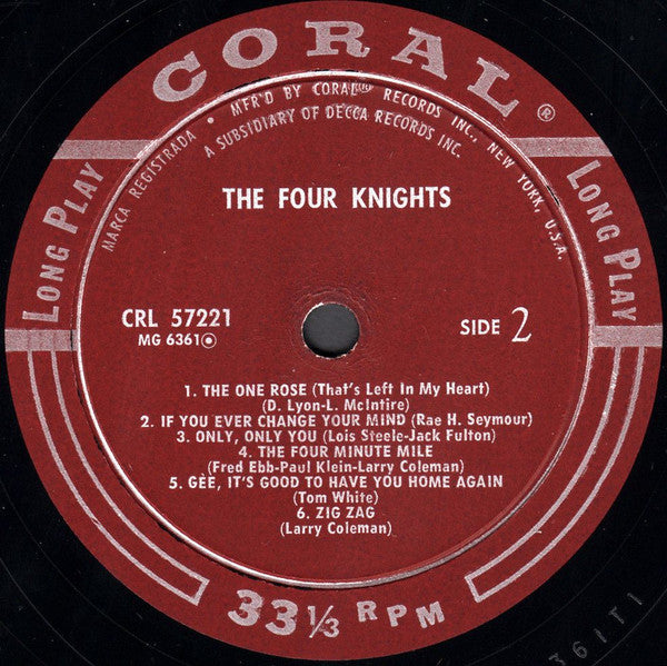 The Four Knights - The Four Knights - LP