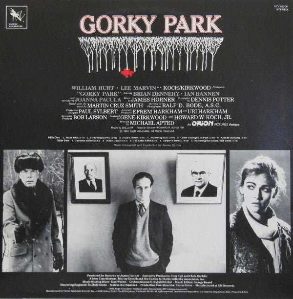 James Horner - Gorky Park (Original Motion Picture Soundtrack) - LP